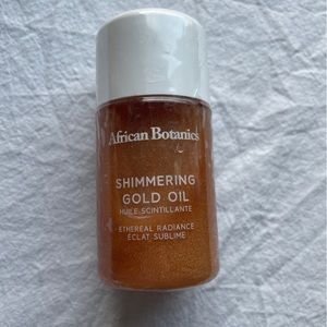 NWT Unopened African Botanics Shimmering Gold Oil